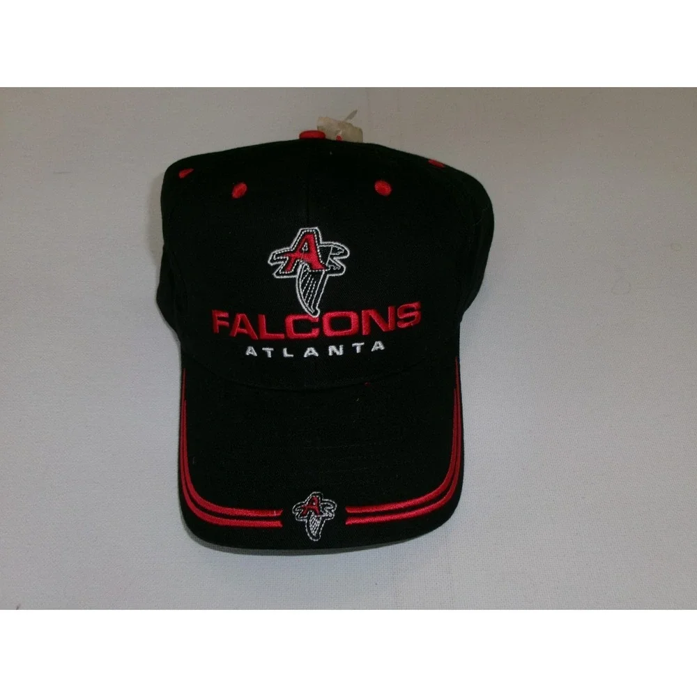 ATLANTA FALCONS STRAPBACK TWINS SKATE BEACH GOLF Y2K 00S HAT CAP VINTAGE J1
